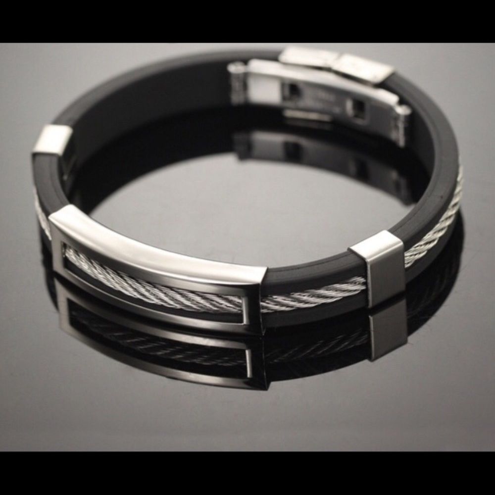 8.5” Spun Wire Steampunk Bracelet - Picture 1 of 3